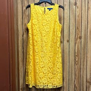 Apt. 9 Yellow Lace Dress